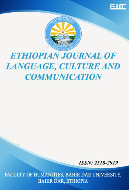Ethiopian Journal of Language, Culture and Communication